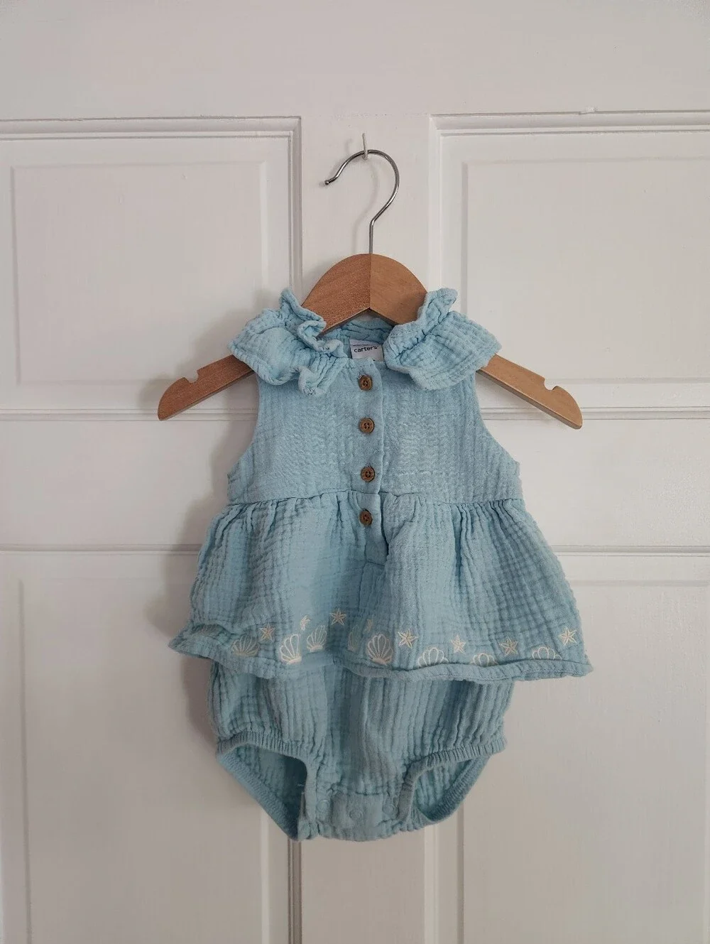 Carter's Seashell Dress Bodysuit